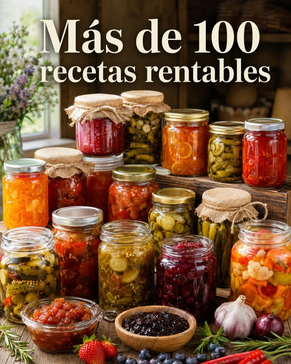 Más de 100 recetas rentables
